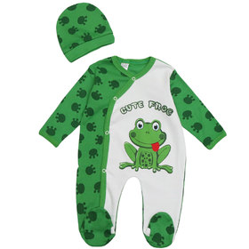 Детски комплект зелена жаба  2 ч.