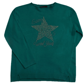 Детски пуловер звезда цепки