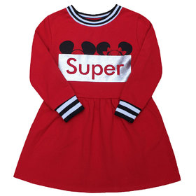 Детска рокля червена М Super 