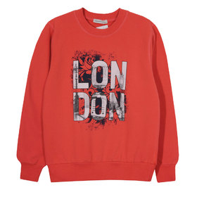Детска блуза червена LONDON