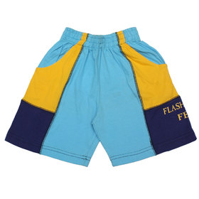 Детски шорти жълто-сини 1/2 Flash