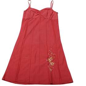 Детска рокля корал презрамки 12-16г.