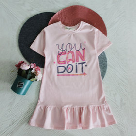 Детска рокля розова CAN