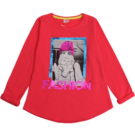 Детска блуза рамка Fashion червена